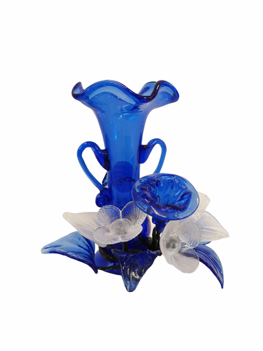Decorative Blue Flower Vase